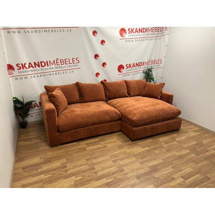 Sofa COMFY (Kampinė šezlongas)(Ekspozicija)